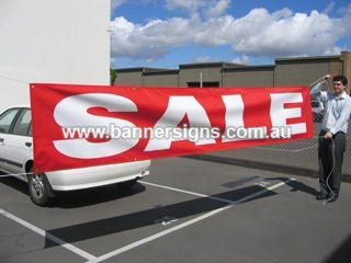 Sale Banner for advertising in Sydney